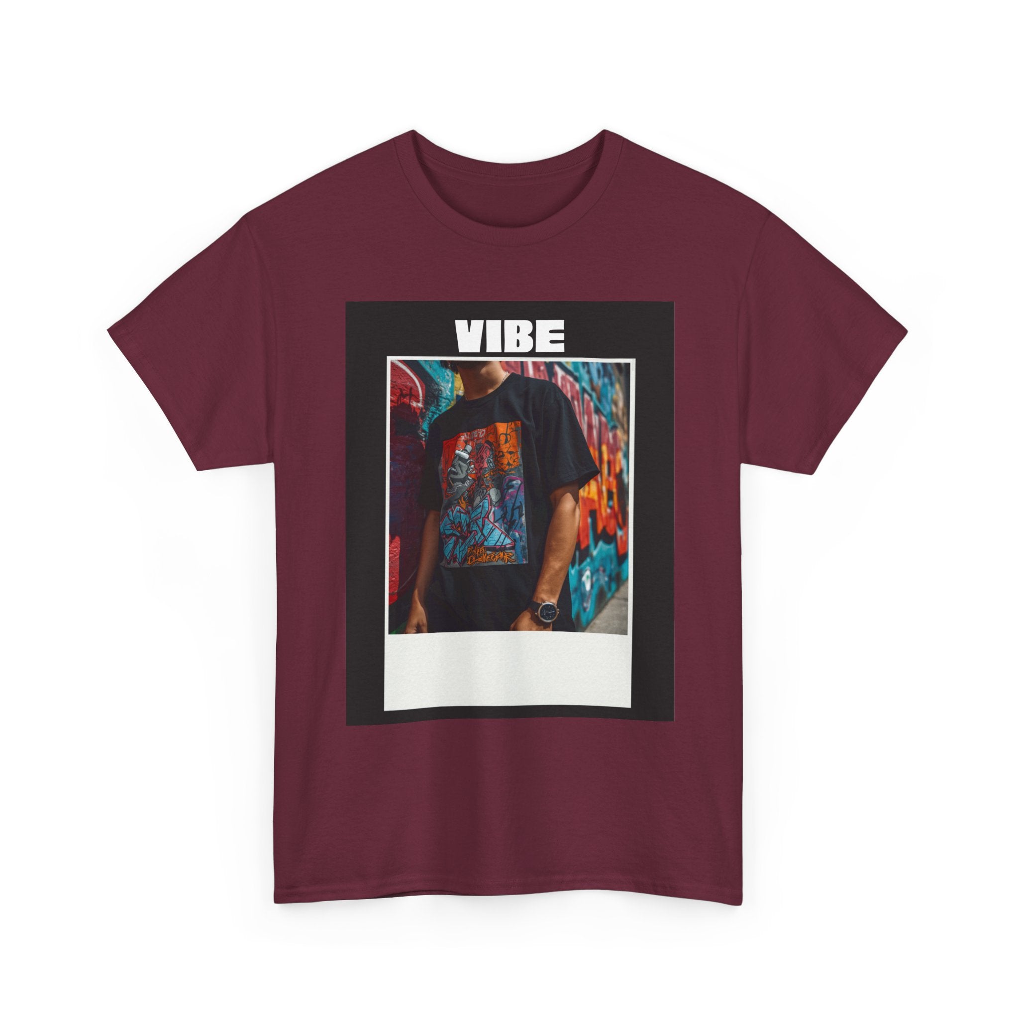 Vibe Photo-Frame Graphic Tee