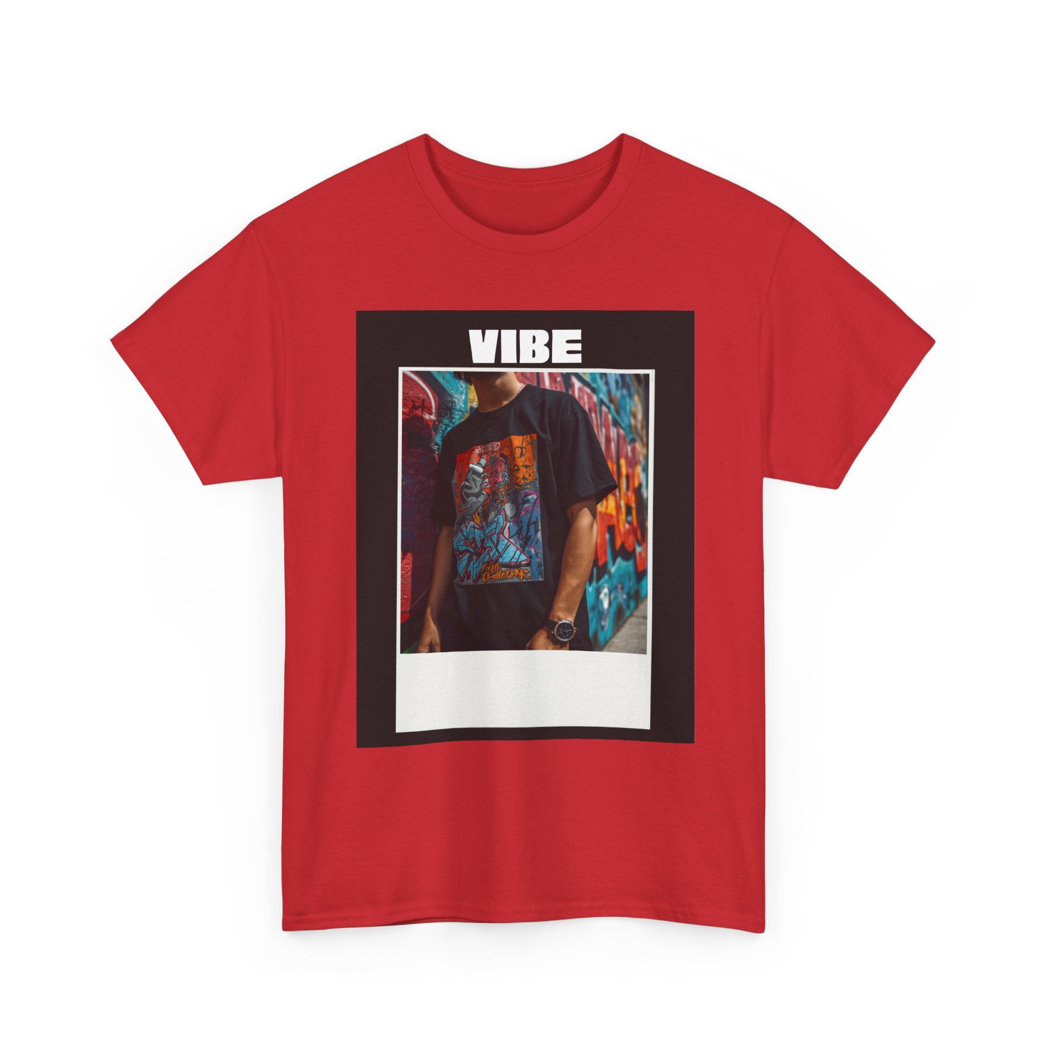 Vibe Photo-Frame Graphic Tee