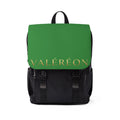Green Valéreon Backpack — Casual Shoulder Backpack with Elegant Logo
